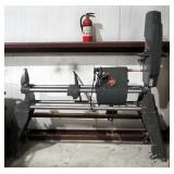 Vintage Shop Smith Wood Lathe With Band Saw Attached On Rollers, Untested, Includes Multiple Attachm