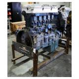 Detroit Diesel Series 60 5-Cylinder Straight Block Diesel Engine # D6699 23511982, On Metal Engine S