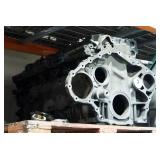 Diesel 6 Cylinder Straight Block Engine Core And Connecting Rods, Qty 6