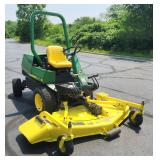 John Deere F1145 Diesel Tractor, Commercial 72" Deck, Hour Meter Reads 1888