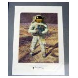 Alan L Bean (American, 1932-2018) First Men: Neil A Armstrong Artist