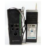 Midland Int. Handheld Radio Type # 13-777C, With Leather Cover, Unknown Working Condition