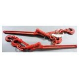 Lever Load Binders, 5/16" - 3/8", 5400 lb Tested, Qty 2