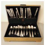 Reed And Barton Sterling Silver "Classic Rose" 66 Piece Flatware Set, Includes "Krigel