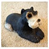  Ceramic Schnauzer Statuettes, Including Classic Critters, And Sandicast, With Plushie And Pillow, T
