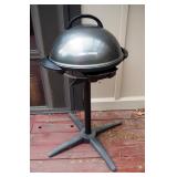 George Foreman Electric Grill With Stand And Cover, Like New, Never Used
