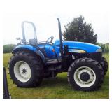 2008 New Holland TD5050 Diesel Powered Tractor, 603 Hours On Engine