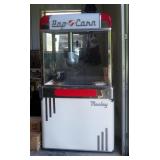 Manley Aristocrat Electric Pop Corn Machine With Accessories And Popcorn Bags, Powers On, 70" x 40" 