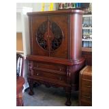 Formal Two Drawer China Hutch, 69.5" x 48" x 18.5"