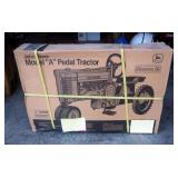 Ertl John Deere Model A Pedal Tractor, New In Box