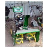 John Deer 30" Snow Blower, Model 1330SE, Powers On