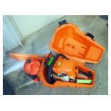Stihl Gas Powered Chain Saw, Model MS290, Including Hard Sided Carryig Case, Bar Chain Oil, And Extr