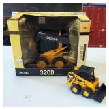 Ertl John Deere Die Cast 320D Skid steer, 1:16th Scale, In Original Box, And NZG 1:24th Scale Die Ca