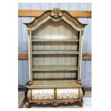 Pulaski Furniture Book Case With Two Drawers, 79" x 51" x 16"