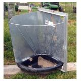 Behlin Country Horsemens Choice Galvanized Corner Feeder