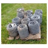 Double Stranded Barbless Fencing Wire, Qty 12 Spools
