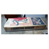 Coaster Wagon KD, Kids Red Wagon, New In Box