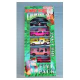 Racing Champions Die Cast Street Wheels Donkey Kong Country 5 Pack