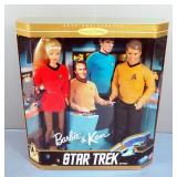 Barbie And Ken Collector Edition Star Trek Gift Set Barbie, New In Box