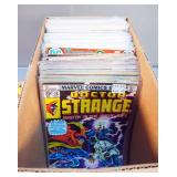 Small Box Of Vintage Comics Including Dr Strange, Thor, Sinbad, Star Wars, Billy The Kid, And More