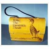 Metal Lunchbox Modified Into Purse, And Decorative Flatware Trivet