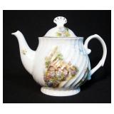 Tea Pot Assortment Including Royal Caldone, Sadler, Pfaltzgraff Teabag Rests, And More