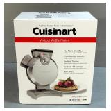 Cuisinart Vertical Waffle Maker, Model WAF-V100, New In Box