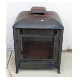 Metal Outdoor Wood Burning Fire Place, 32" x 24" x 24"