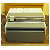 Performance Design Inc Rhin-O-Tuff Industrial Hole Puncher With Foot Pedal, Including Dyes, Spiral A