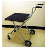 Metal Two Handle Lifting Push Cart, 39" x 24.5" x 36"