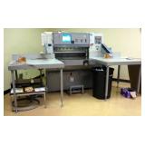 Mohr Polar 92E EMC Paper Cutter, 62" x 115" x 115", Includes Extra Blades, Qty 2, And Mobil Hydrauli