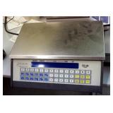 Uline Digital Scale, Model H-1651, And Detecto PCS-100 Parcel Control System, Both Power On
