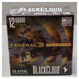 Federal Premium Black Cloud Steel 12 ga Ammo, Approx 100 Rds, Local Pickup Only