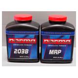 Rifle & Pistol Powder, Includes Norma MRP & 203B, Ramshot Silhouette, Accurate 2460, Approx 3 lb 9 o