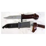 AK-47 Bayonet SN# BU2931, With Wire Cutting Feature On Sheath