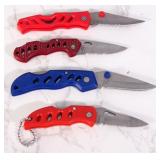 Folding Knife Collection, Various Styles And Sizes, Qty 11