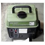 Gen 1000 1000 Watt Brushless Generator, 2 Cycle, Single Phase, With Instructions, Unused