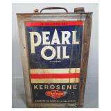 Pearl Oil, Kerosene, Standard Oil Co, 5 Gallon Can, And Standard Oil Co Cylinder Oil, Standard Oil C