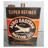 Aero Eastern Motor Oil, Christen Oil Co, 2 Gallon Can