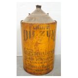 Oilzum Carbonless Gas Engine Cylinder Oil 5 Gallon Can