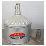 Delphos Galvanized 9" Funnel