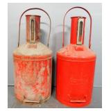 Brookins 5-Gallon Oil Measuring Cans Model 315, Qty 2