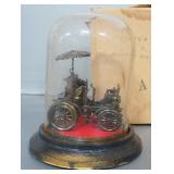Standard Oil Company Antique Car Models In Domed Displays, Various Designs, Total Qty 16