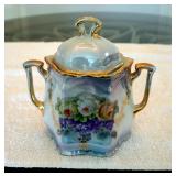 Ceramic Lidded Cream And Sugar Set