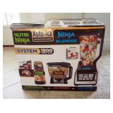 Ninja Nutri Blender System With Auto IQ One Touch Intelligence, New In Box