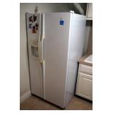 Maytag Plus Side By Side Refrigerator/Freezer, Model MSD2432GR, With Dual Control Thermostat, And In