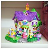 Cottontale Cottages Candy Shop, Book Store, Dairy Market And Bunny School House