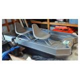 Sun Dolphin Sportsman Fishing Boat, 20" x 48" x 102", With Attachable/Removable Seats