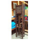 Antique Turn Of The Centuary Grandfather Clock, 78" x 18" x 12", Includes Pendullum