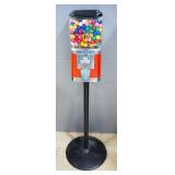 Acorn Penny Candy Vending Machine On A Graff Vending Co Stand, With Contents